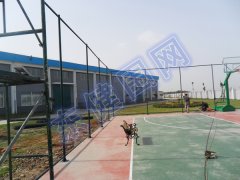 2008年5月河北靈壽縣茂盛礦業有限公司籃球場圍網